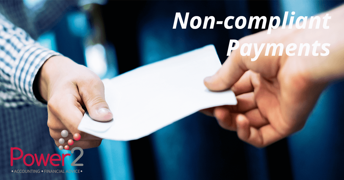 Non-compliant payments